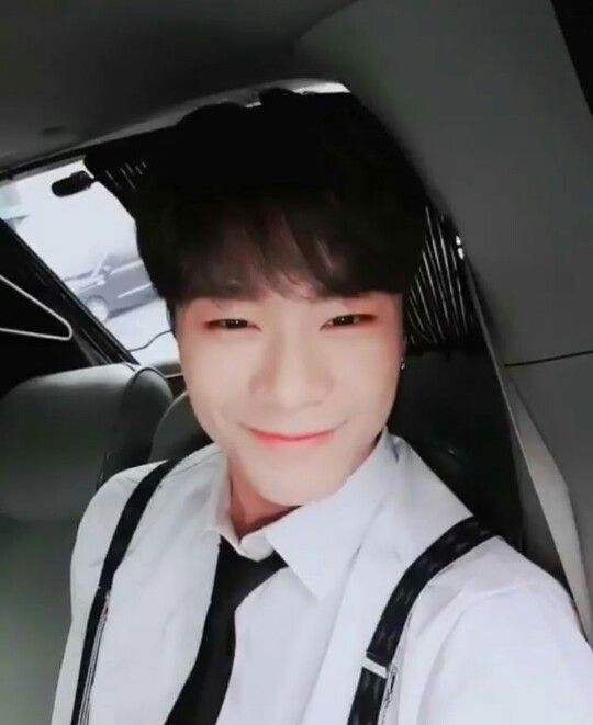 Recent activity shot of Moonbin (ASTRO)