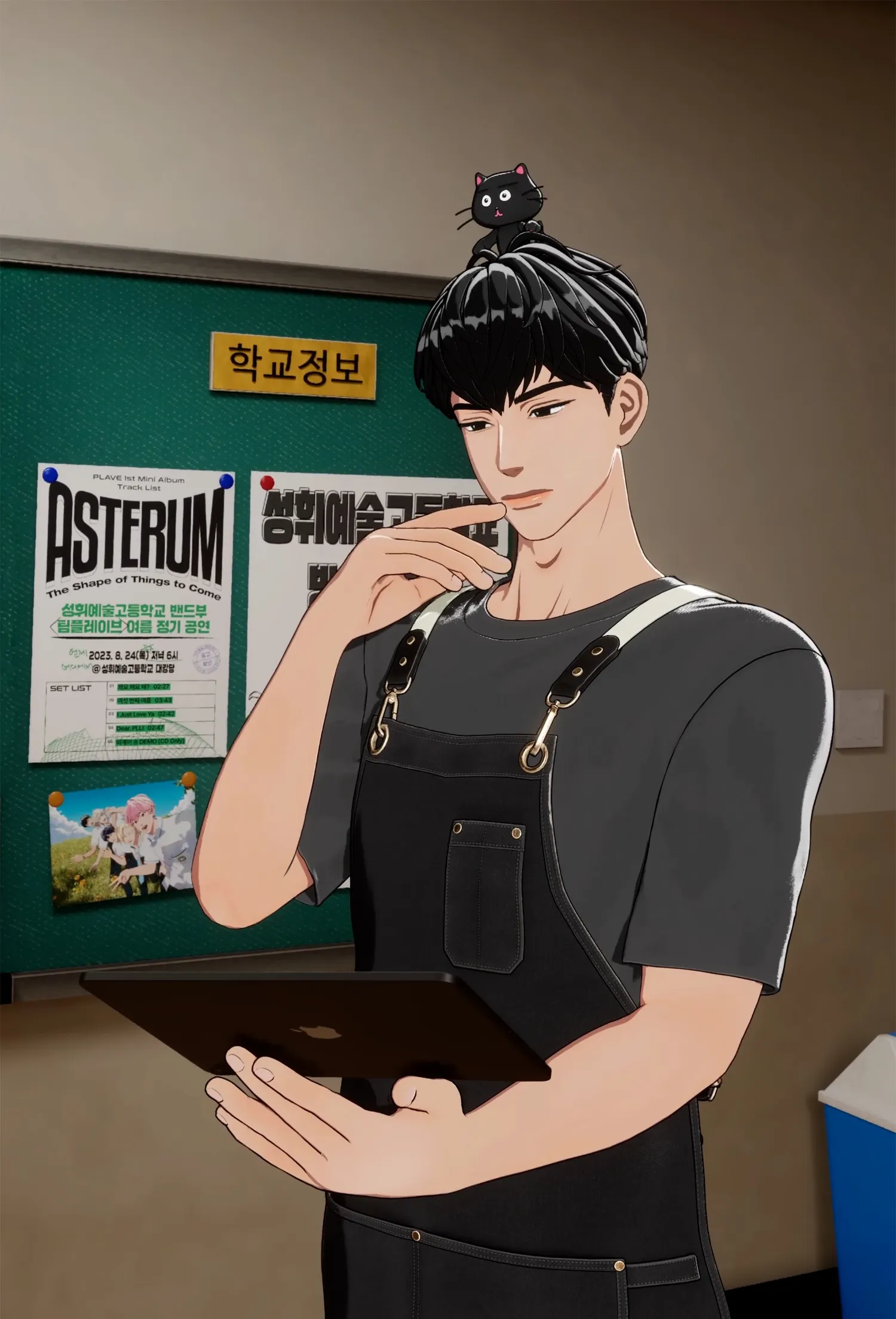 Behind-the-scenes cut of Hamin (PLAVE)