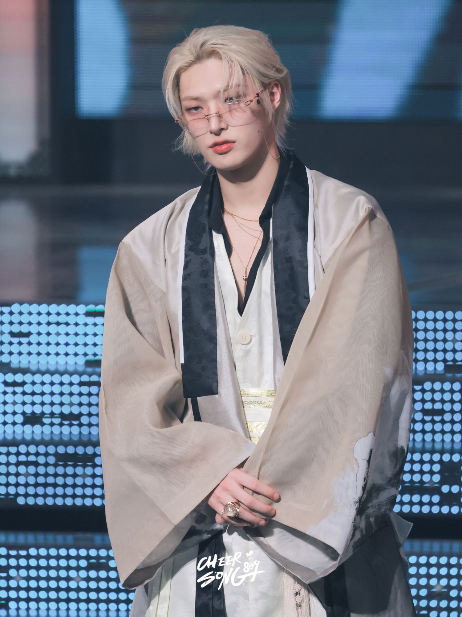 Recent activity shot of Mingi (ATEEZ)