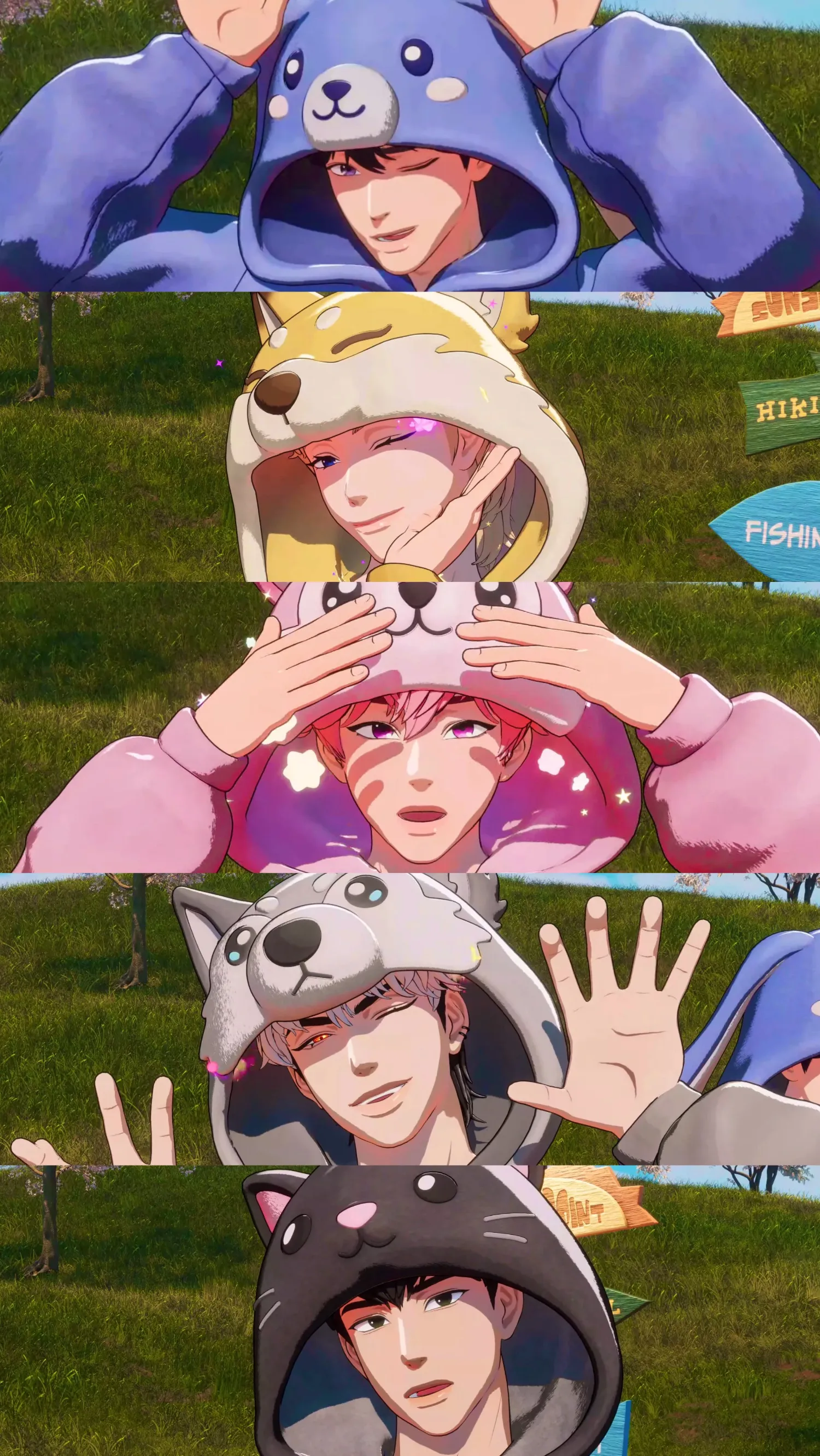 Fan-made special wallpaper for PLAVE