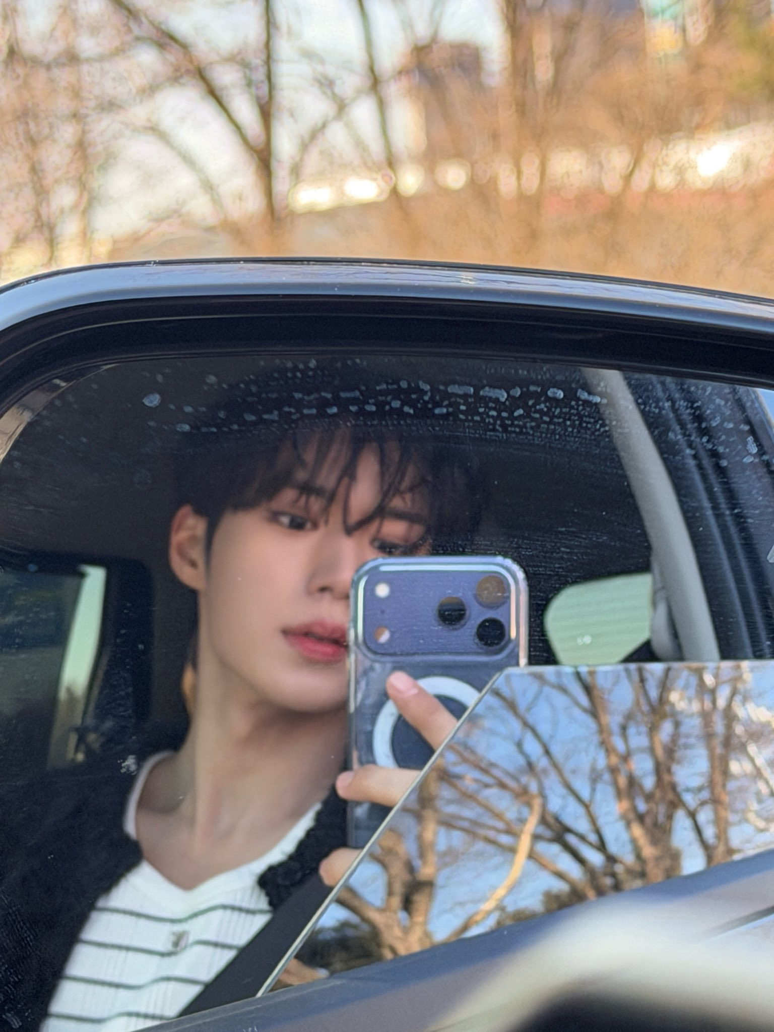 Recent activity shot of Kim Junseo (ALPHA DRIVE ONE)