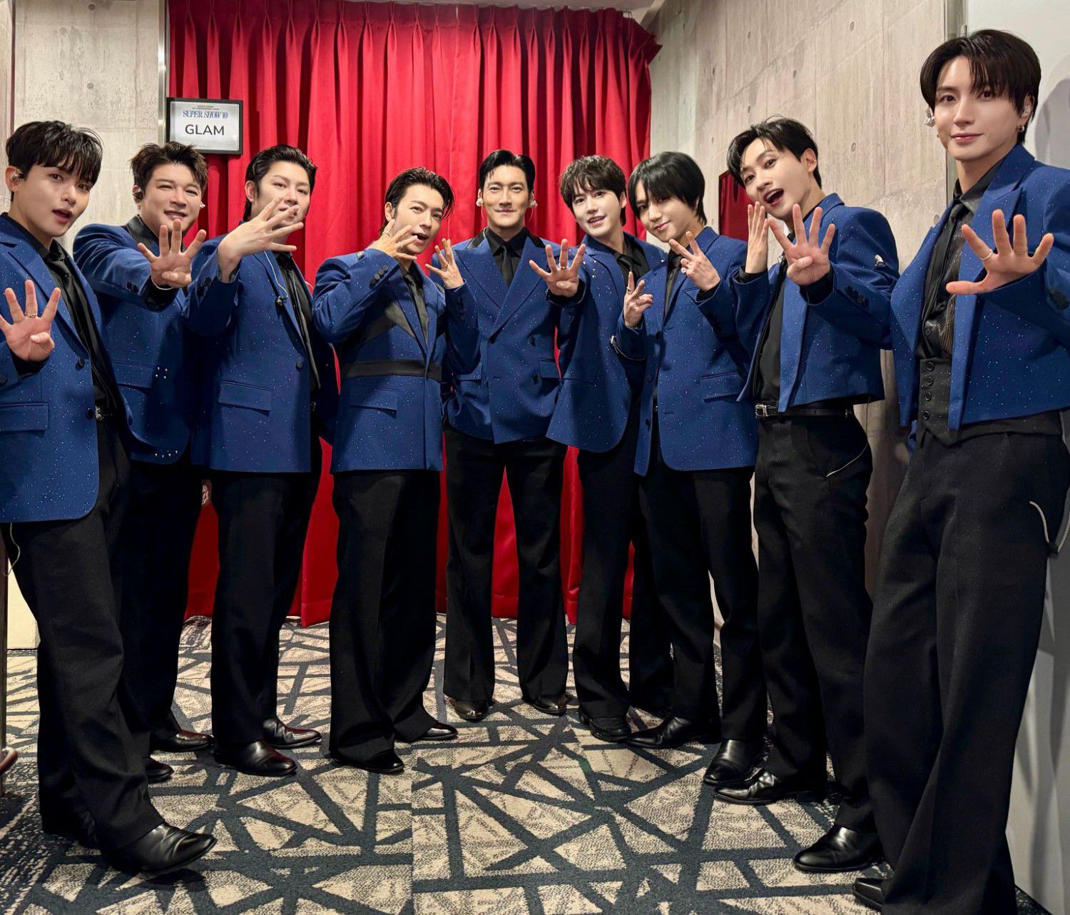 슈퍼주니어의 비하인드 컷