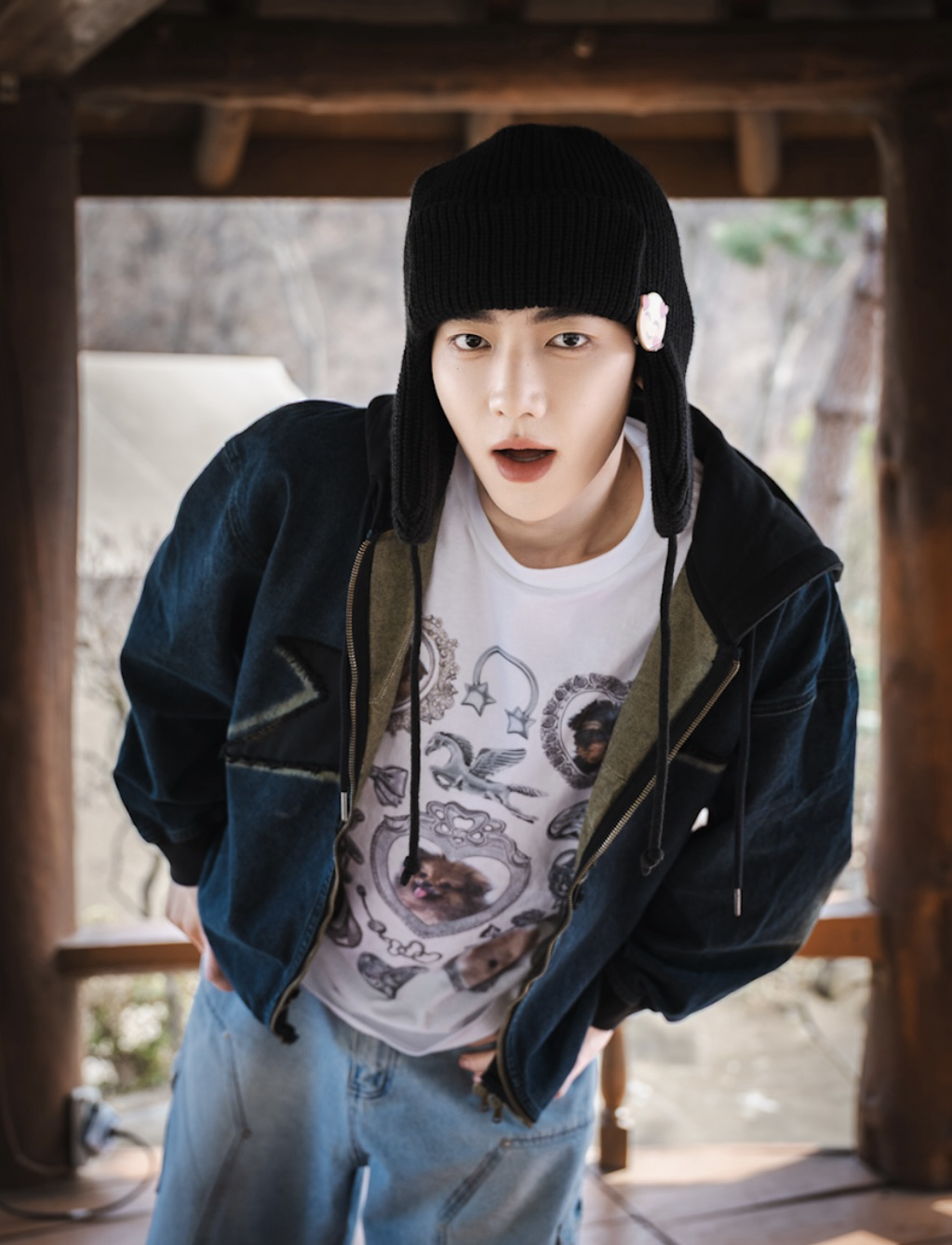 章昊粉丝拍下的瞬间