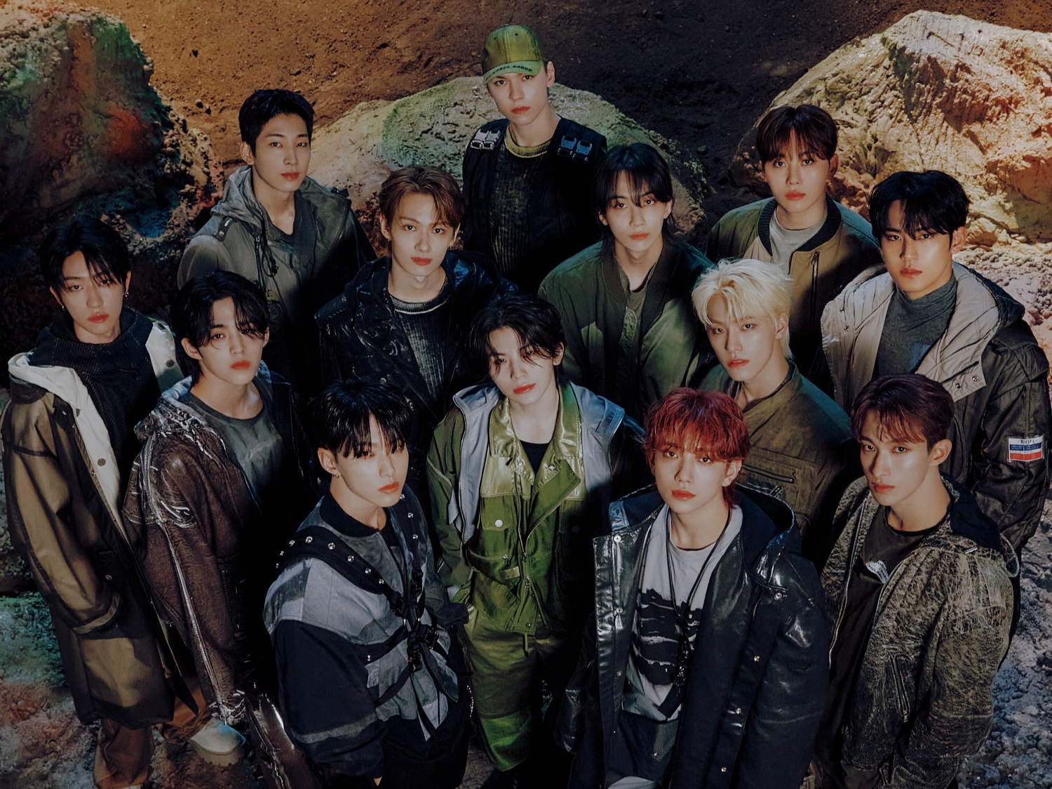 Recent activity shot of SEVENTEEN