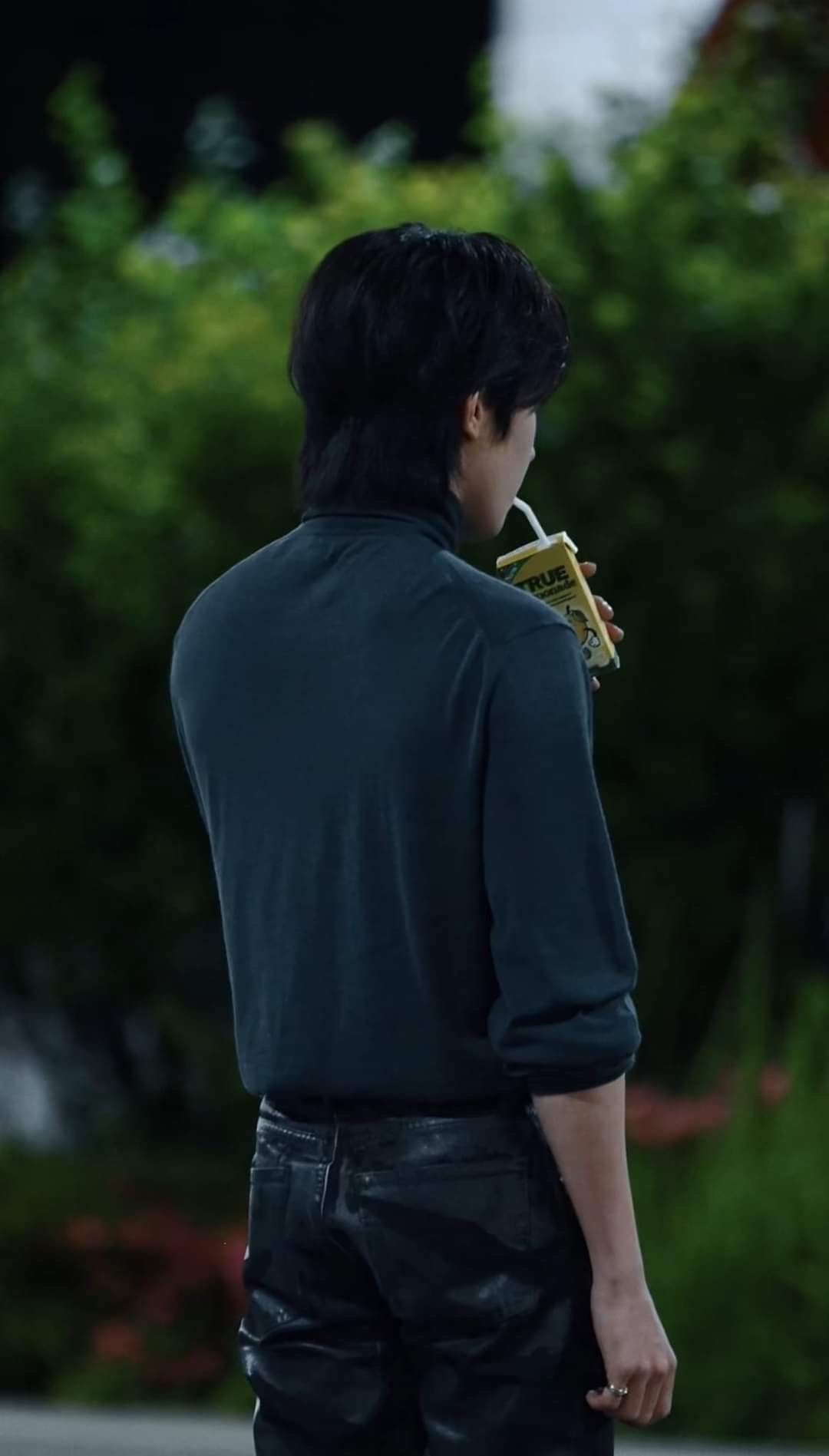 A moment captured by Wonwoo (SEVENTEEN)'s fan