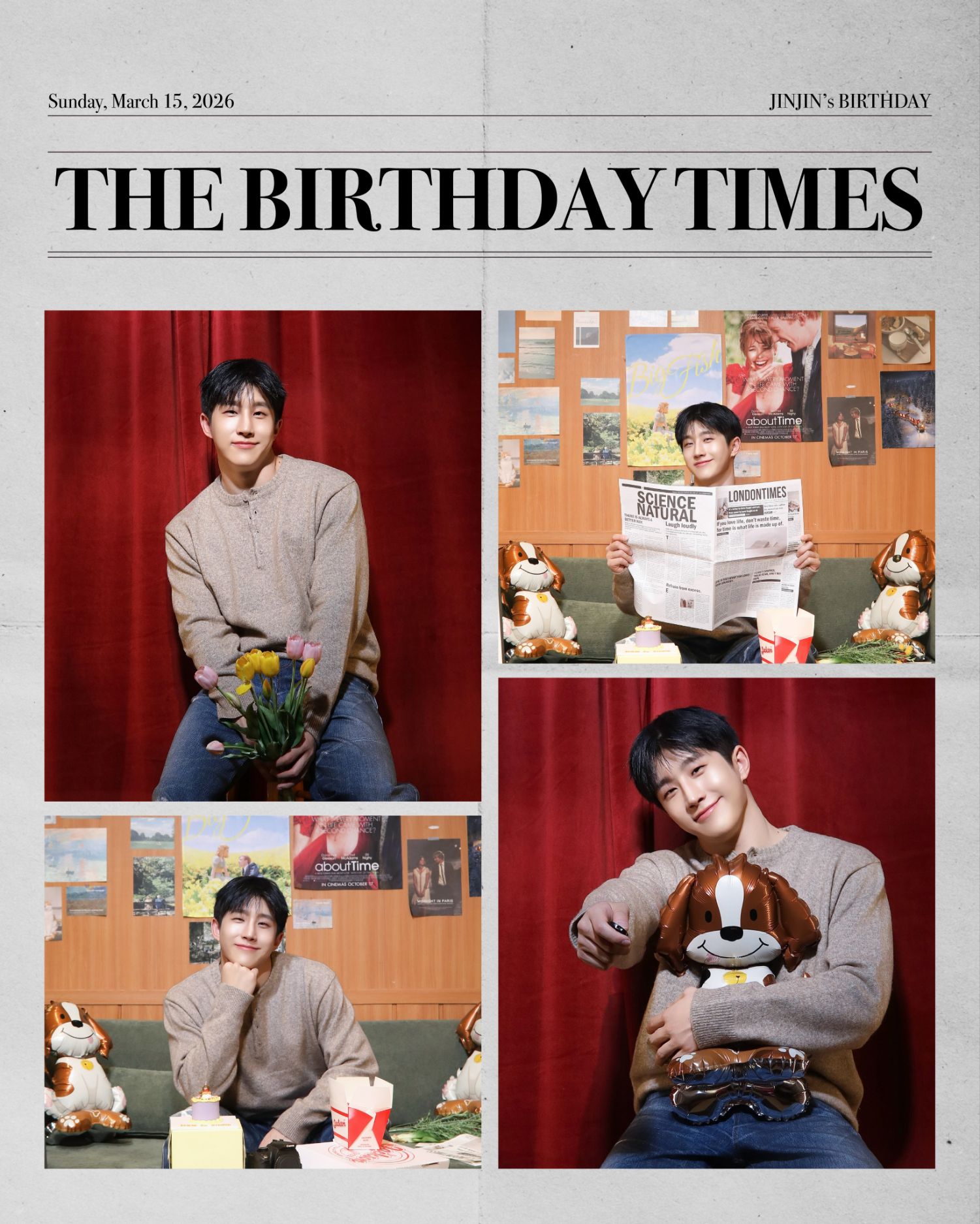 Behind-the-scenes cut of Jinjin (ASTRO)