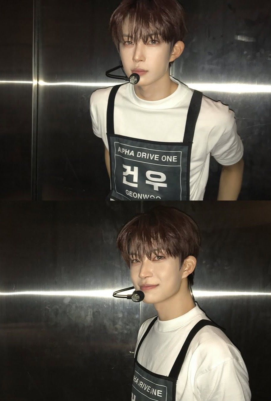 Behind-the-scenes cut of Kim Geonwoo (ALPHA DRIVE ONE)