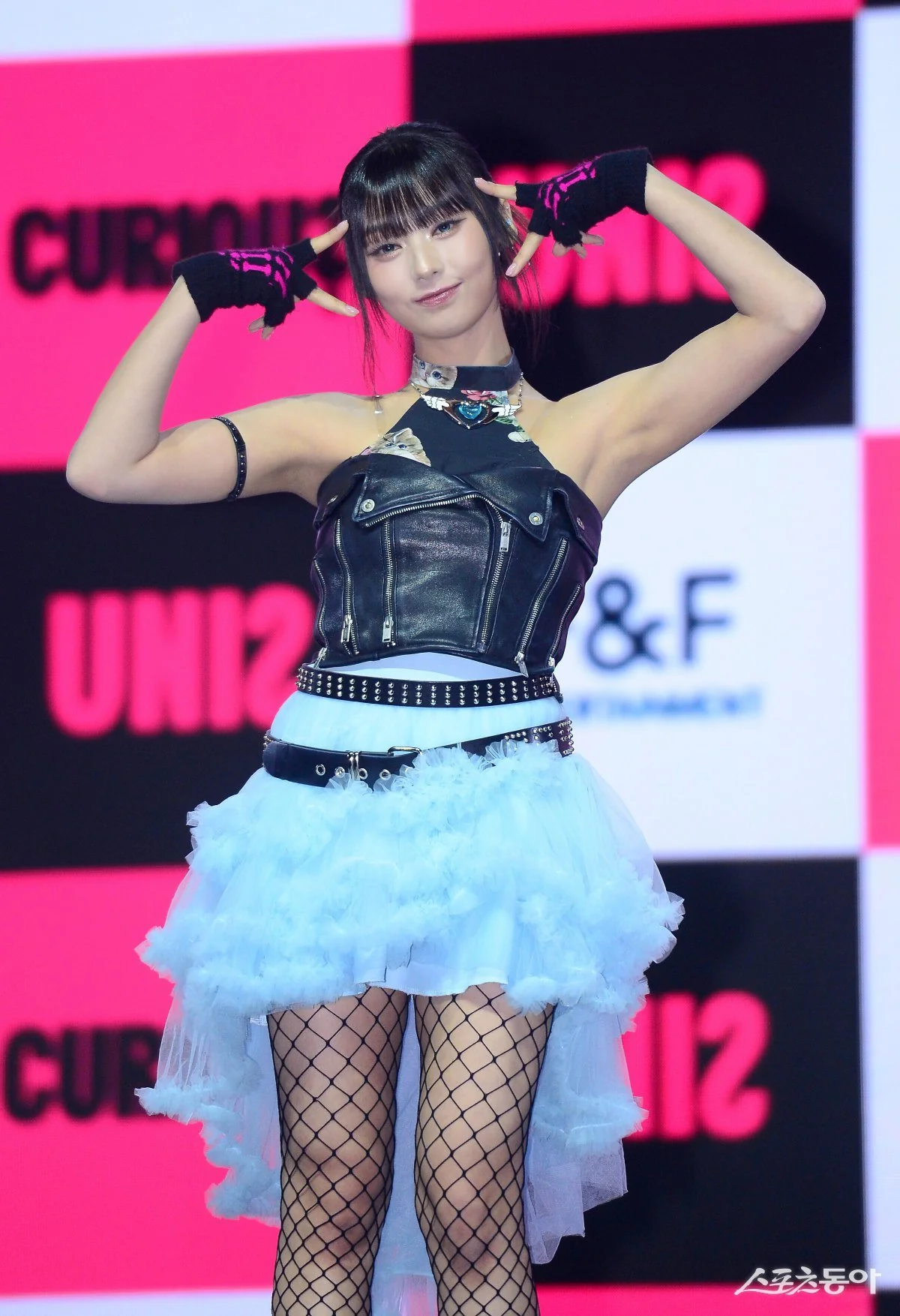 A moment captured by Hyeonju (UNIS)'s fan