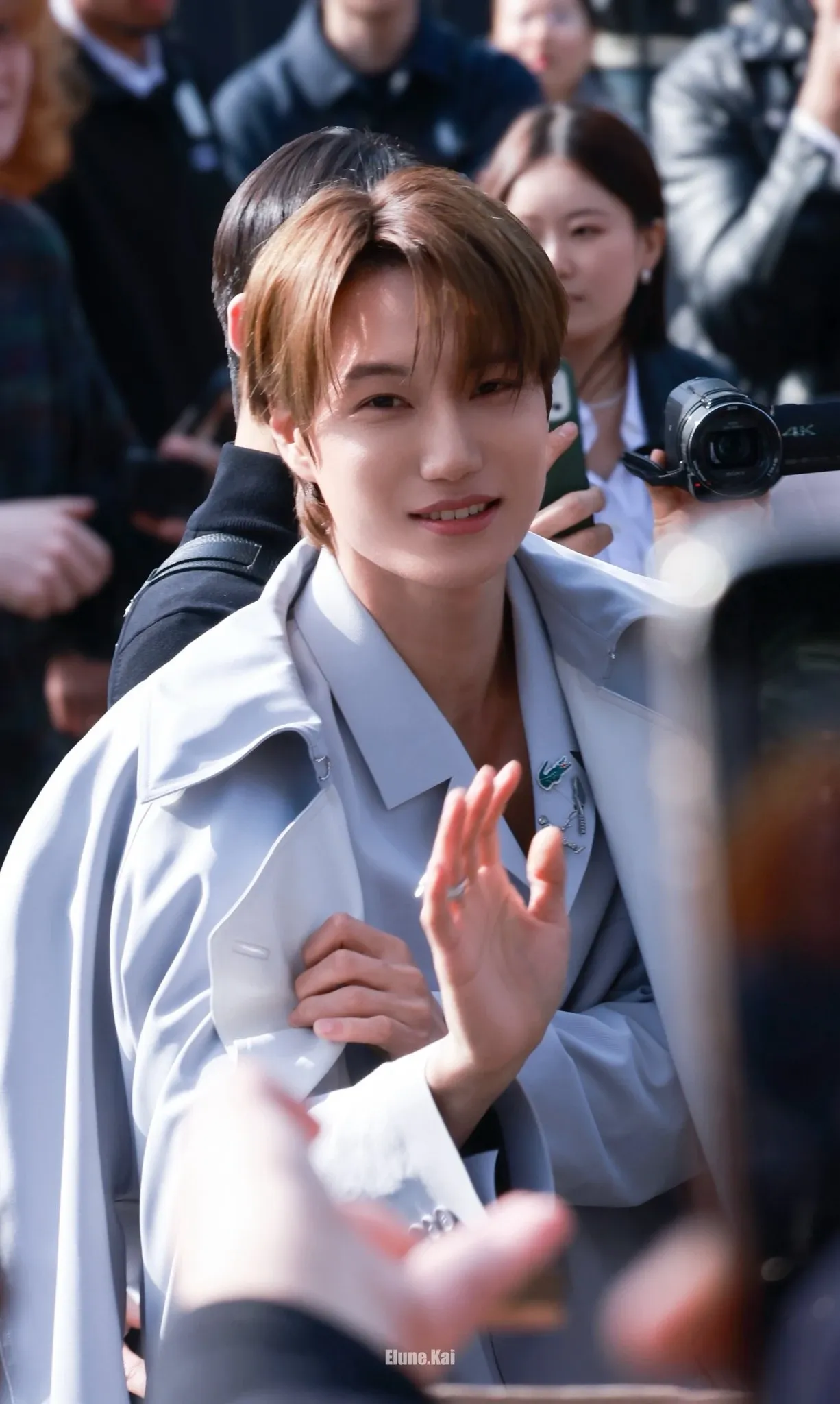 Potret di balik layar Kai (EXO)