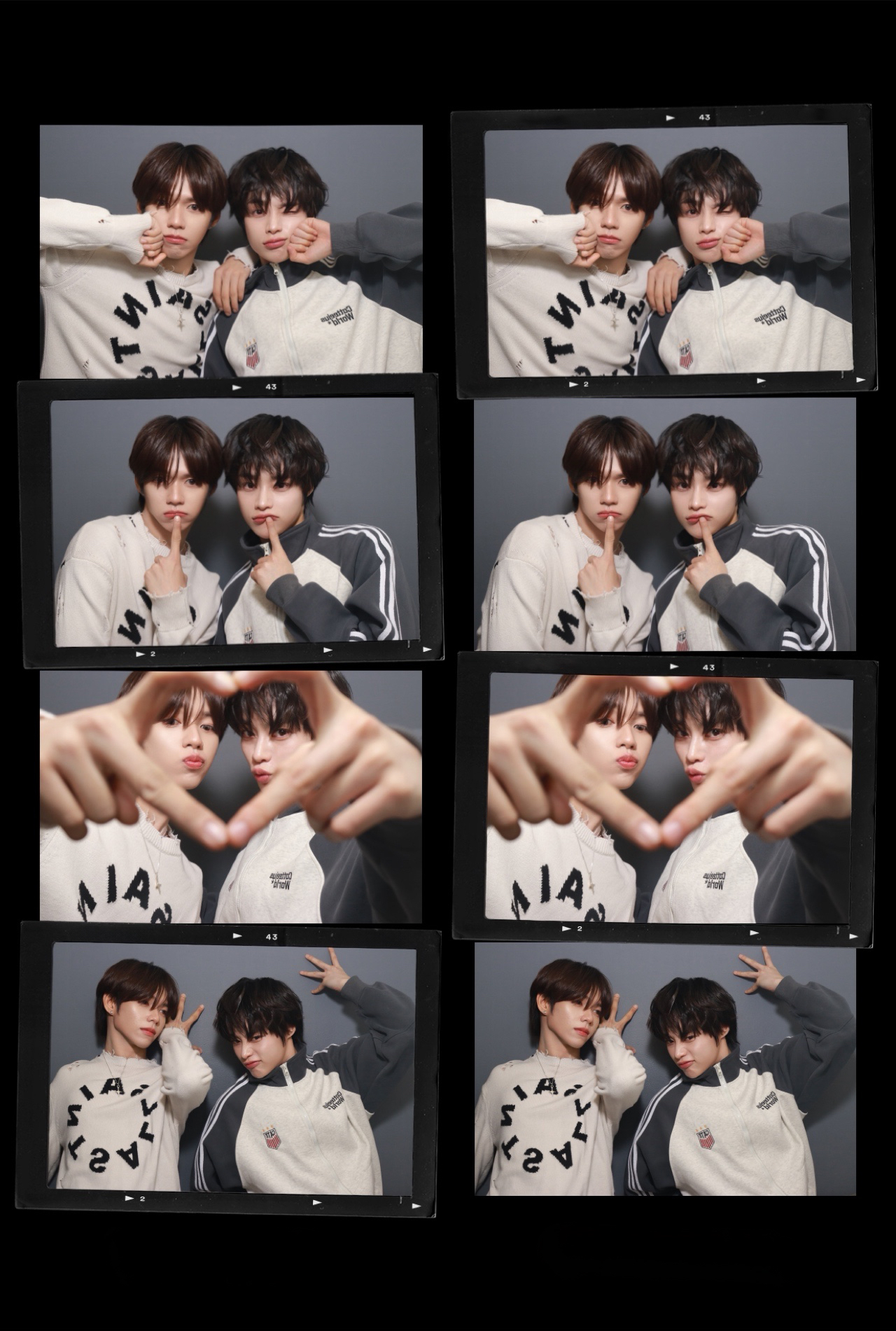 A moment captured by JL (AHOF)'s fan