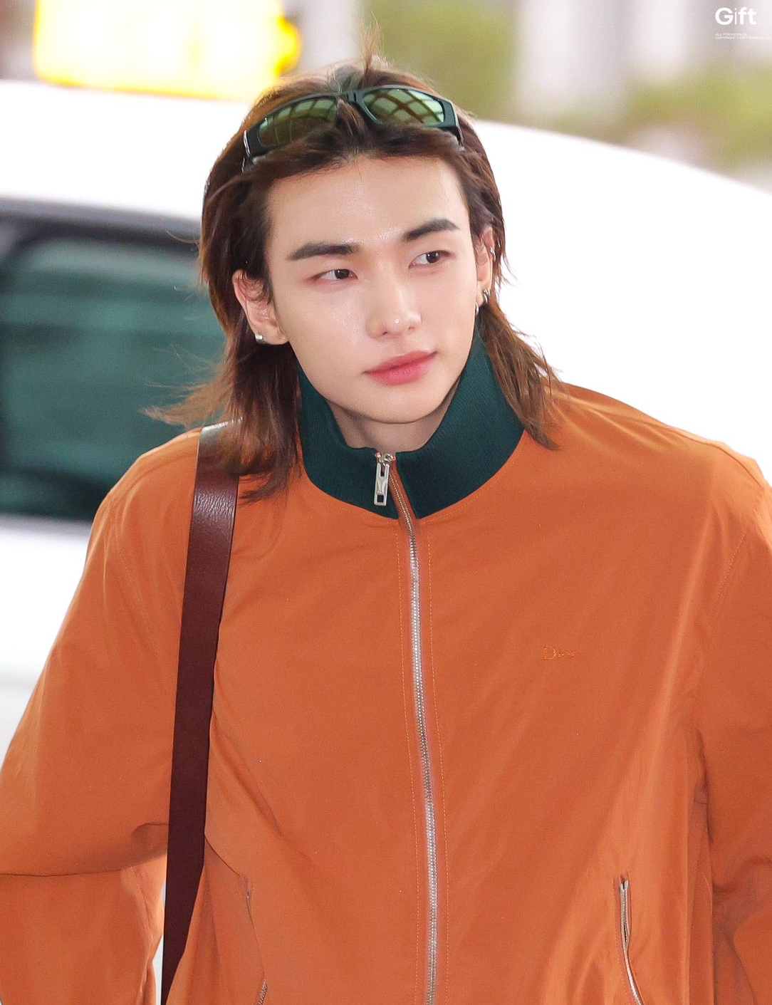 A moment captured by Hyunjin (Stray Kids)'s fan