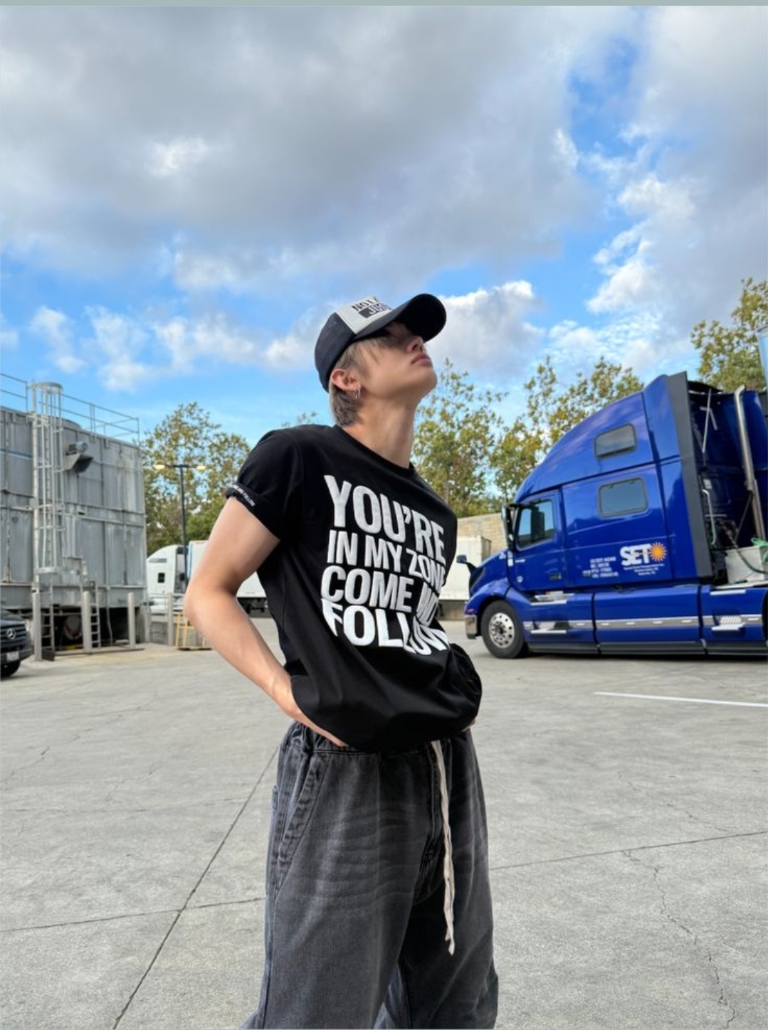 A moment captured by Yeonjun (TOMORROW X TOGETHER)'s fan