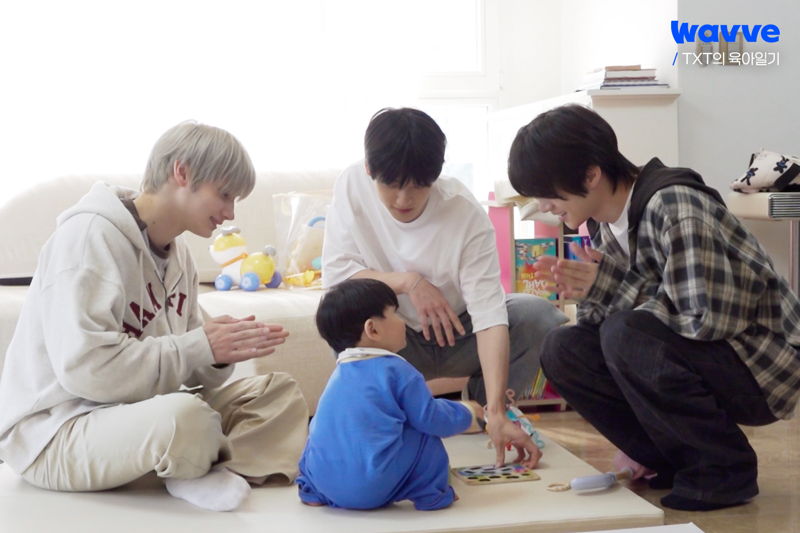 A moment captured by TOMORROW X TOGETHER's fan