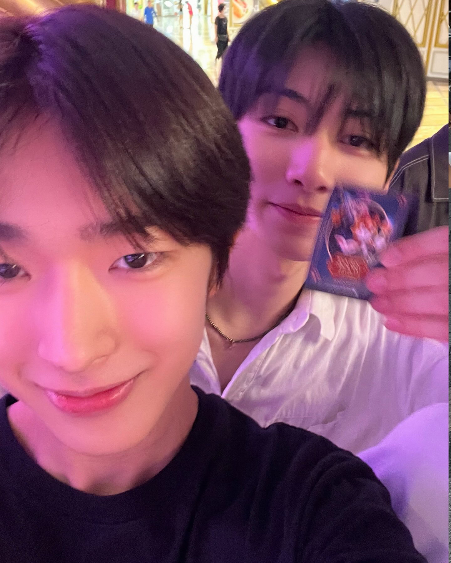 A moment captured by Tomoya (NEXZ)'s fan