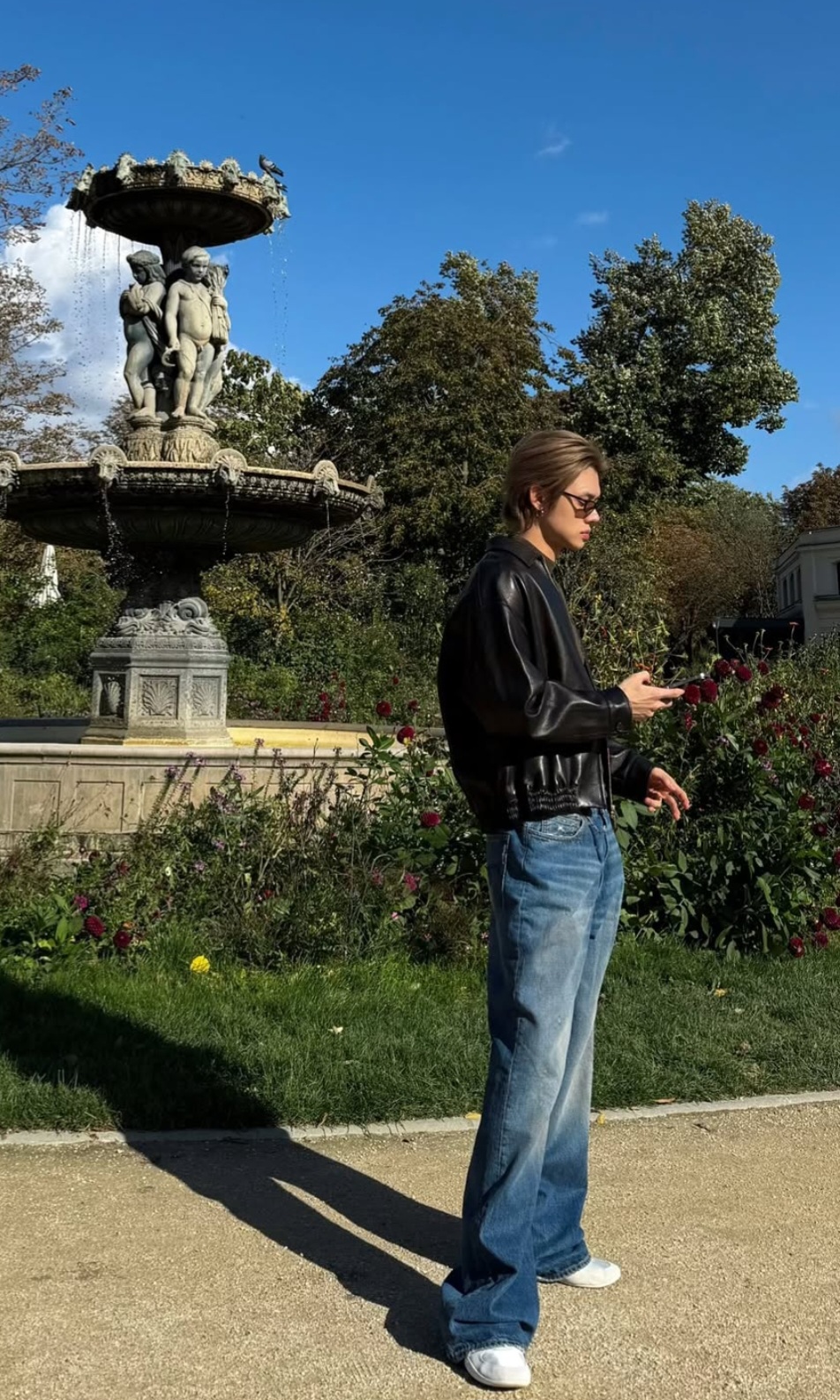 A moment captured by Yeonjun (TOMORROW X TOGETHER)'s fan