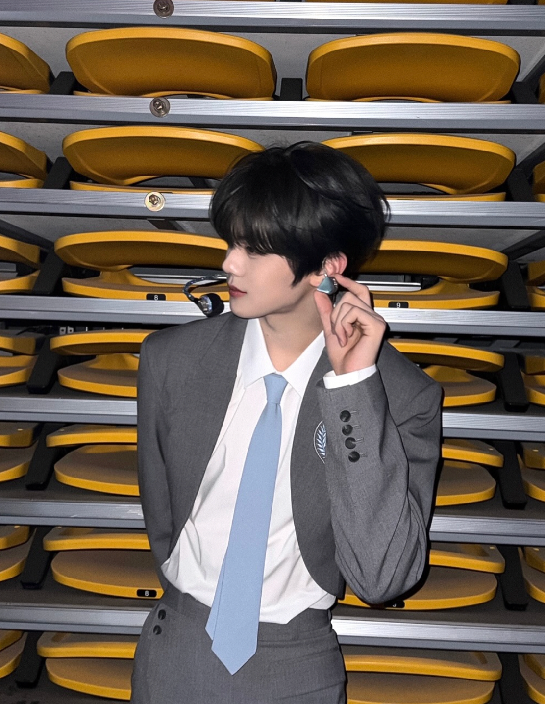 Recent activity shot of Kim Gyuvin (ZEROBASEONE)