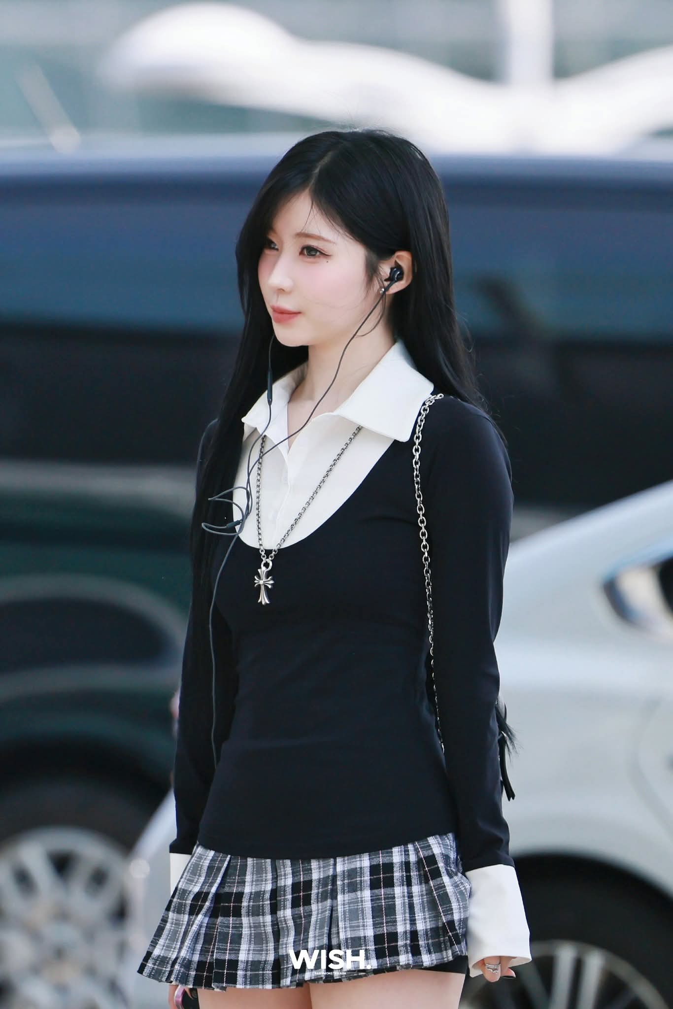 Asa (BABYMONSTER)粉丝拍下的瞬间