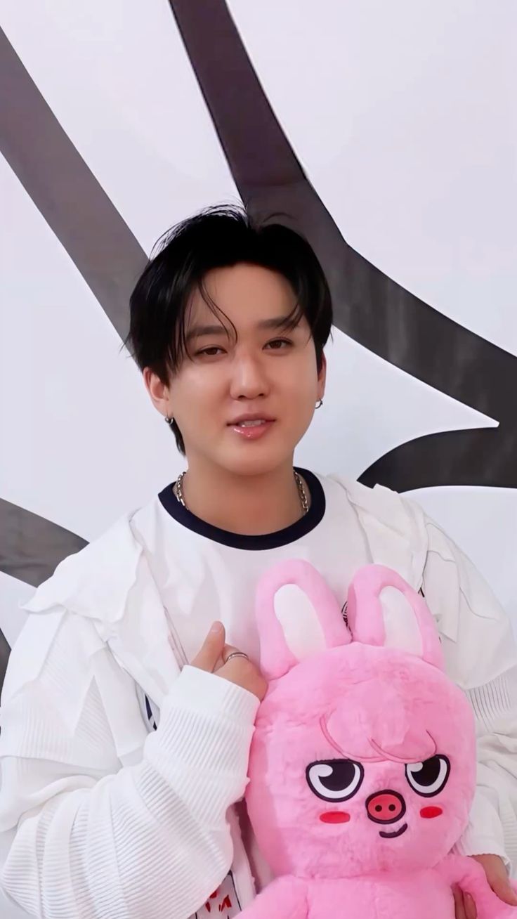 Recent activity shot of Changbin (Stray Kids)