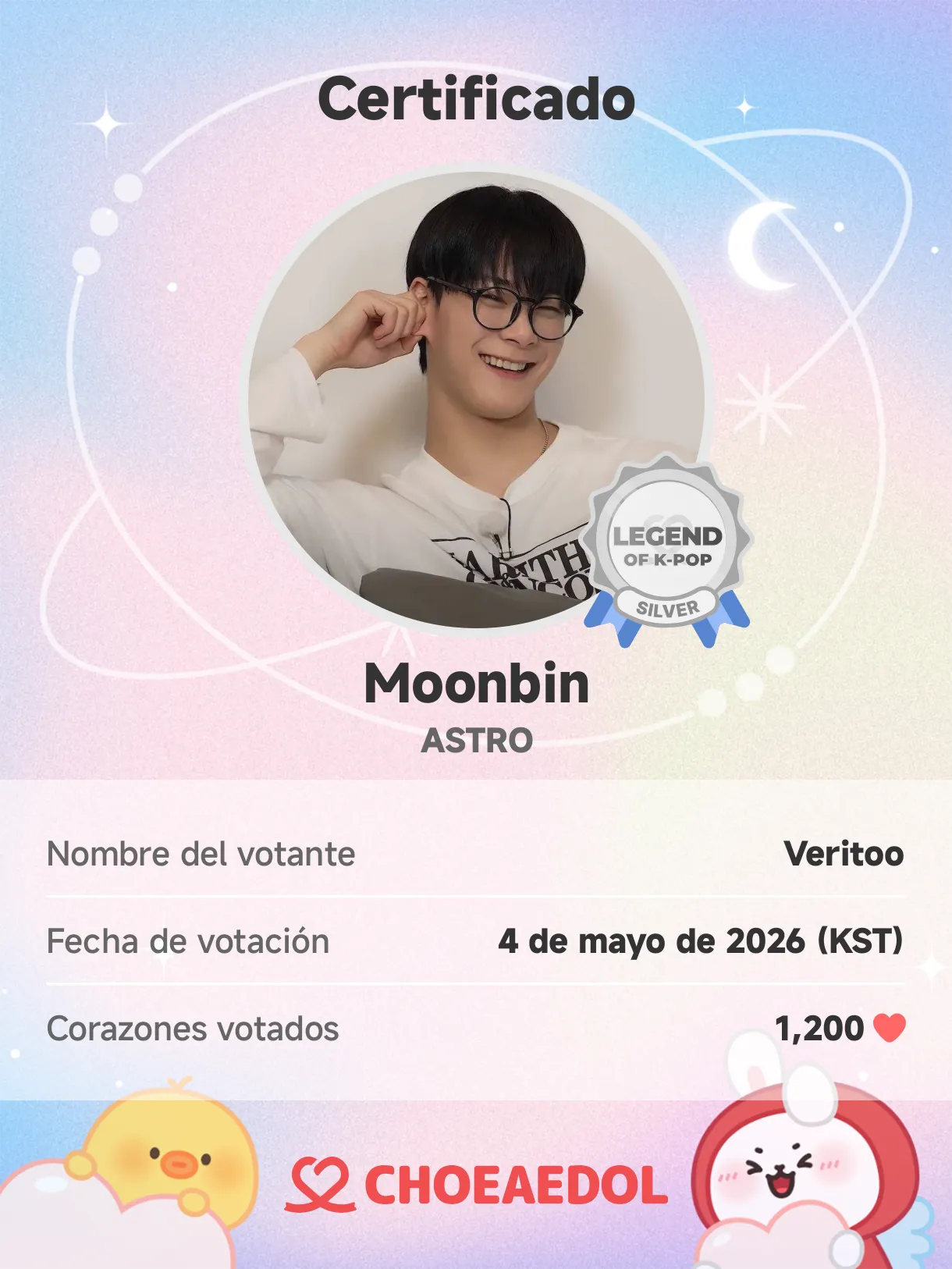 Latest photo of Moonbin (ASTRO)