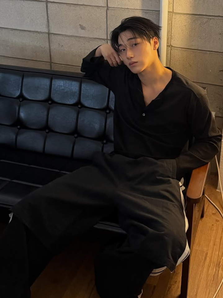 A moment captured by San (ATEEZ)'s fan