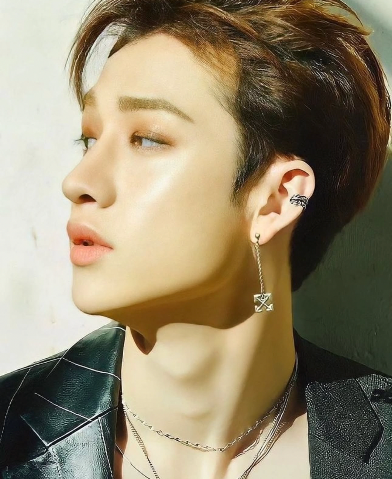 Recent activity shot of Bang Chan (Stray Kids)