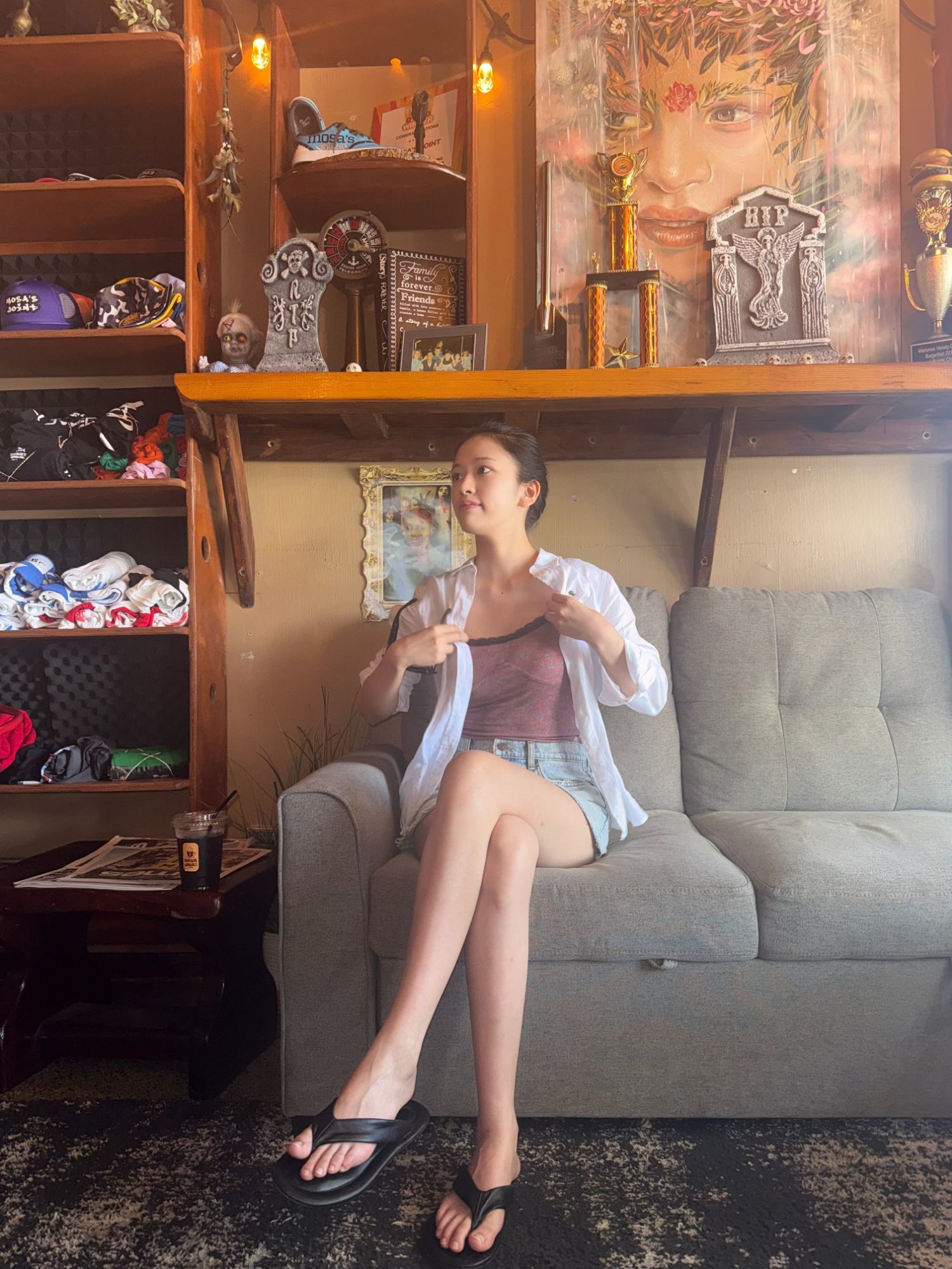 안유진 (IVE)의 비하인드 컷