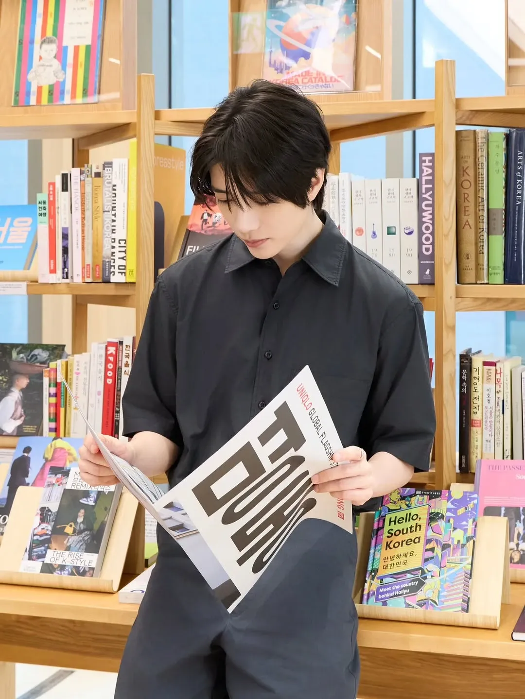Recent activity shot of Beomgyu (TOMORROW X TOGETHER)