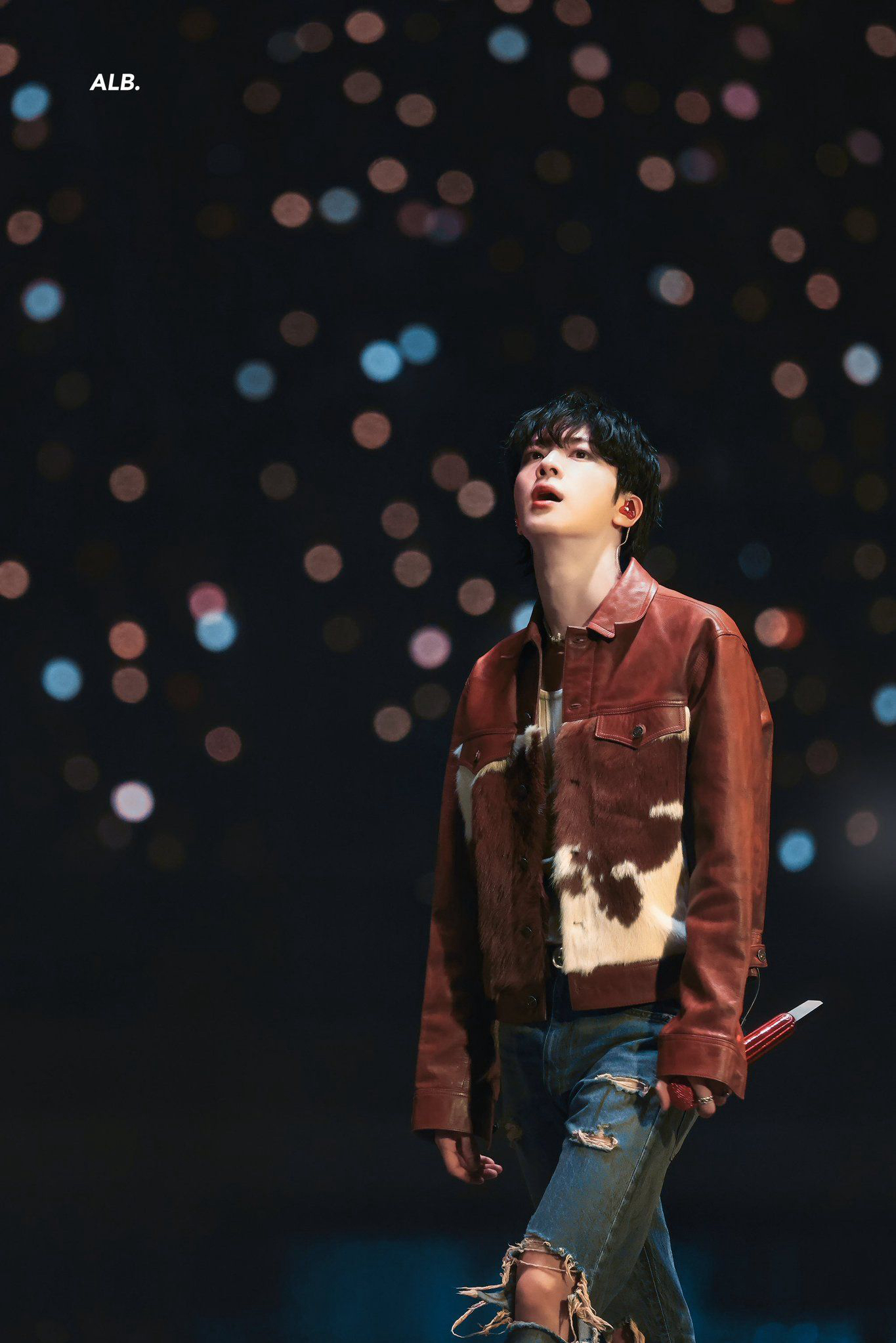 Momen yang diabadikan oleh penggemar Jin (BTS)