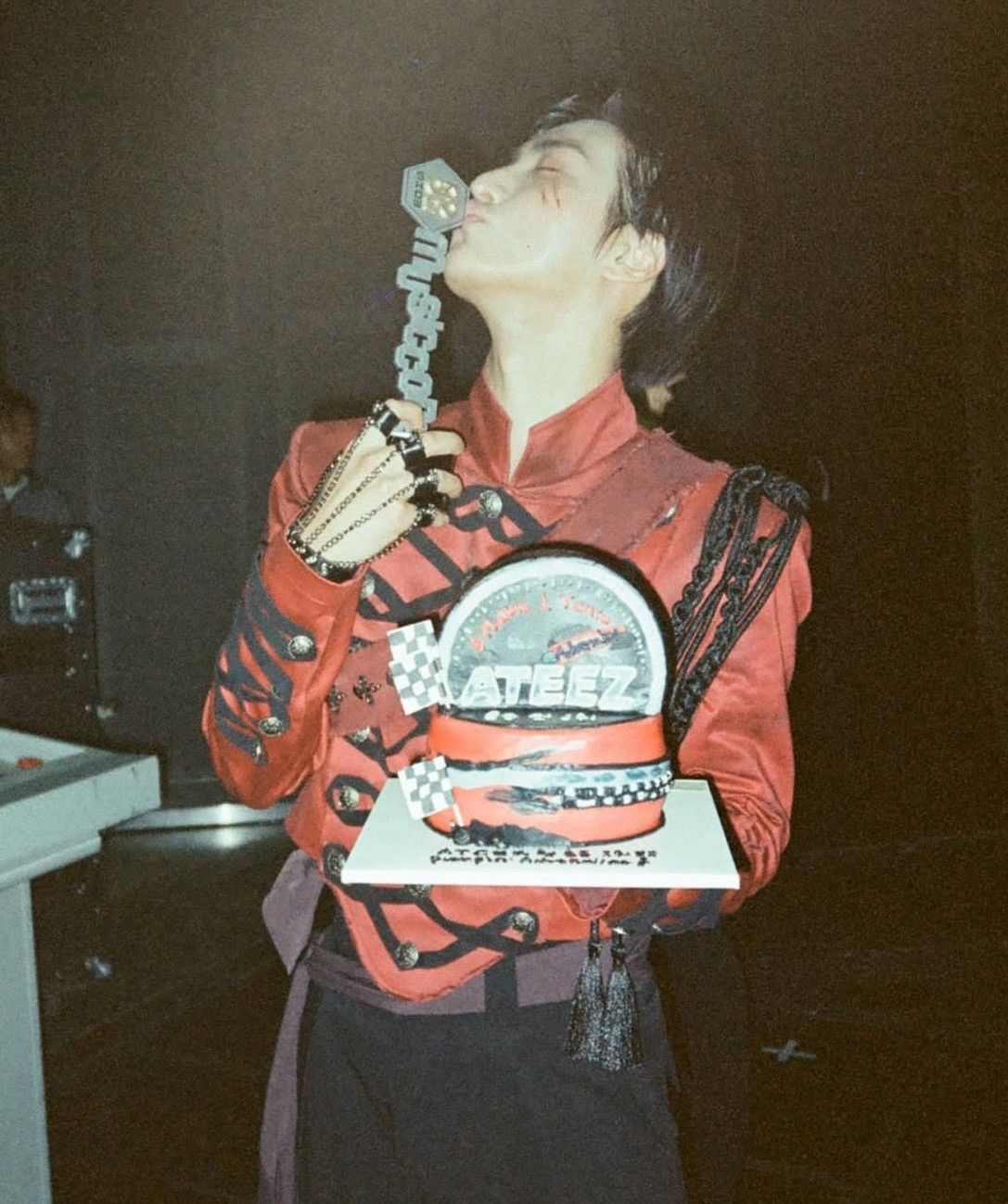 Recent activity shot of Seonghwa (ATEEZ)