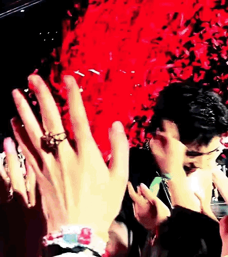 Recent activity shot of Hyunjin (Stray Kids)