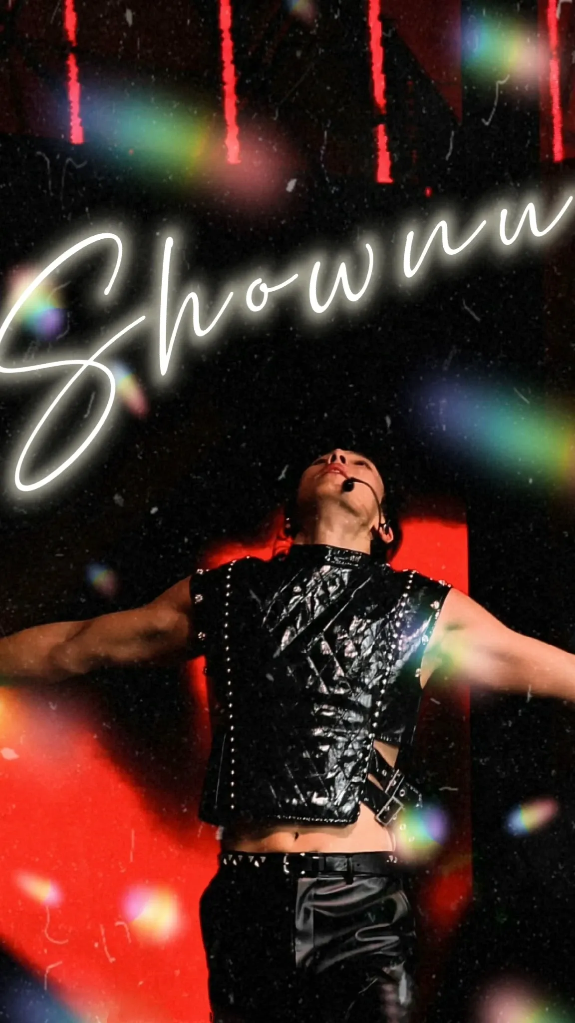 Shownu (MONSTA X)粉丝亲手制作的特别壁纸