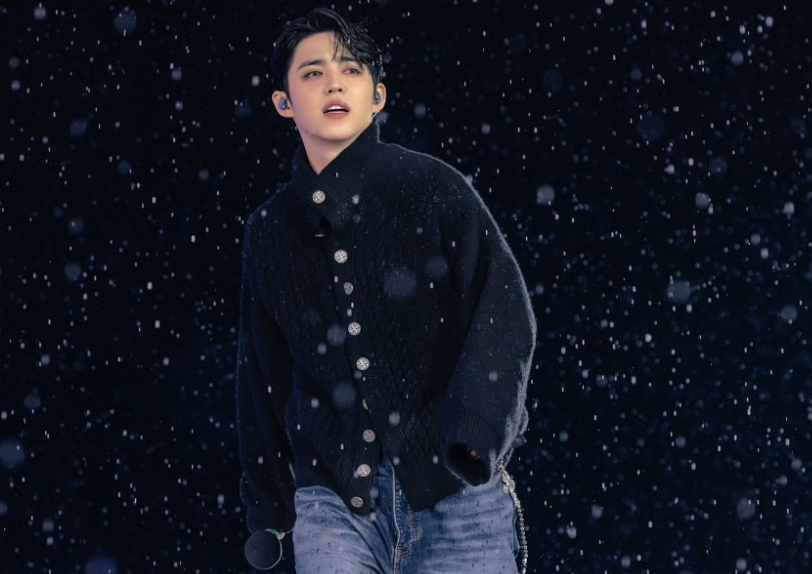 A moment captured by S.Coups (SEVENTEEN)'s fan