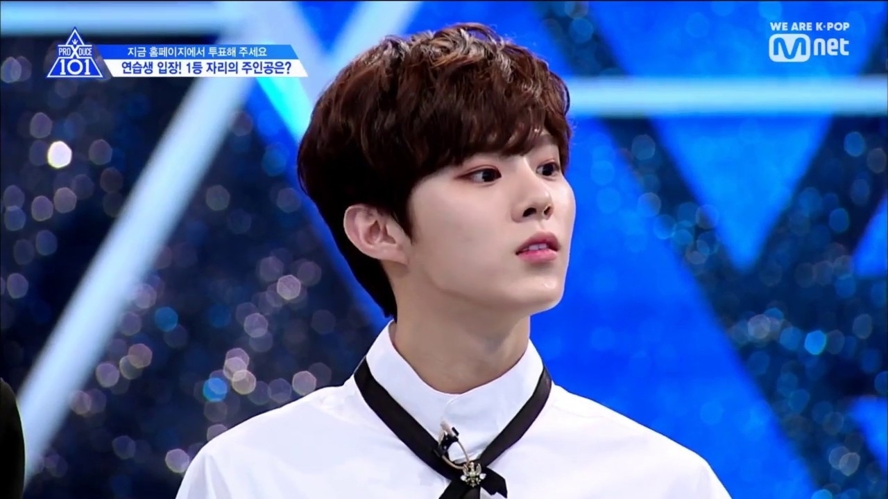 Behind-the-scenes cut of Kim Wooseok