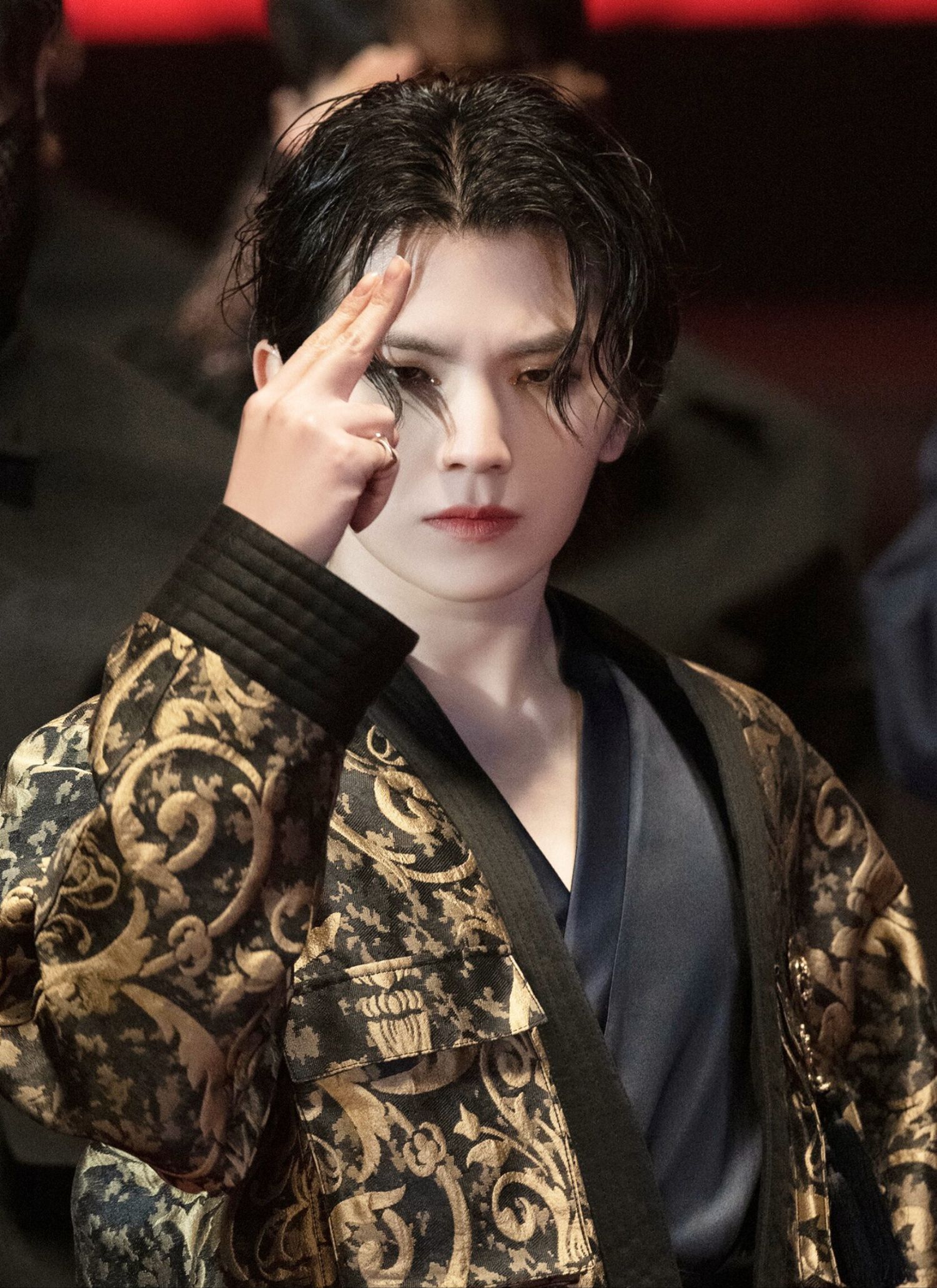 Recent activity shot of Woozi (SEVENTEEN)