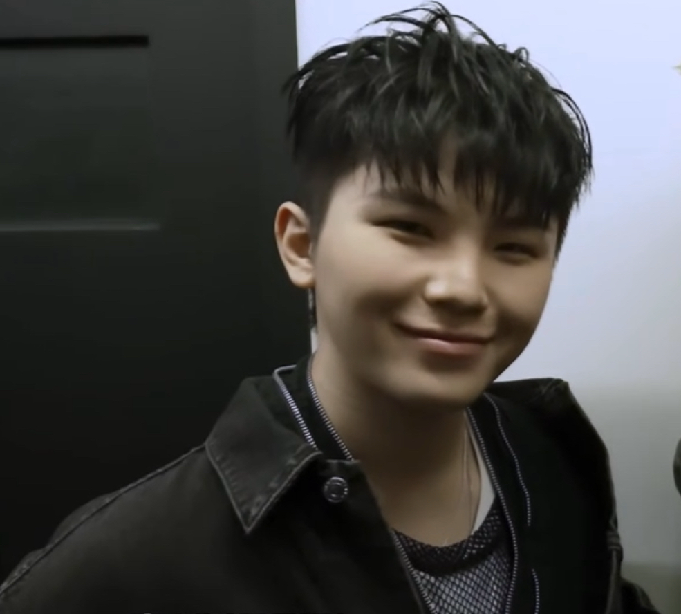 Recent activity shot of Woozi (SEVENTEEN)