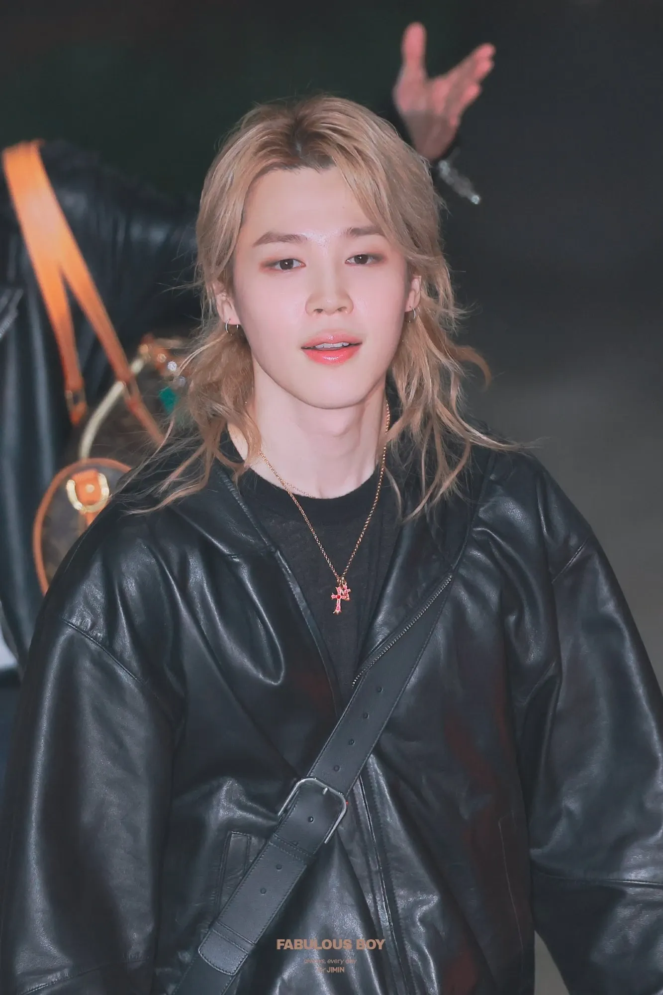 A moment captured by Jimin (BTS)'s fan