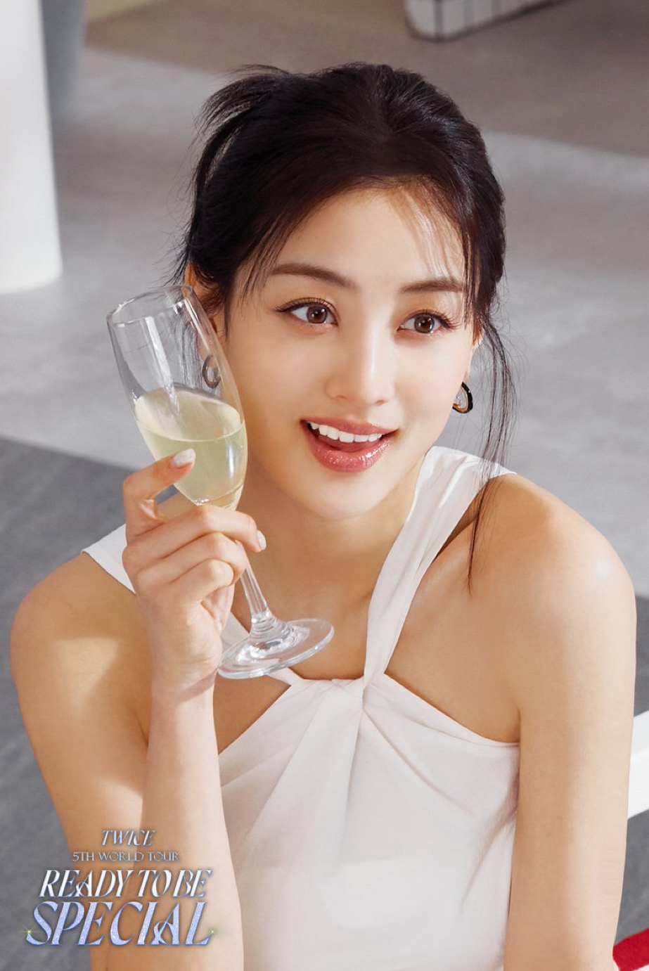 Momen yang diabadikan oleh penggemar Jihyo (TWICE)