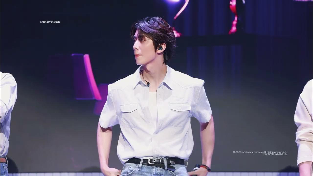 A moment captured by Hwiyoung (SF9)'s fan