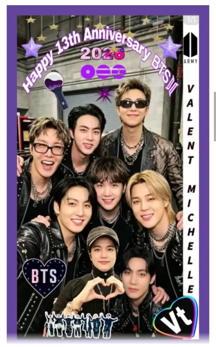 Recent activity shot of BTS