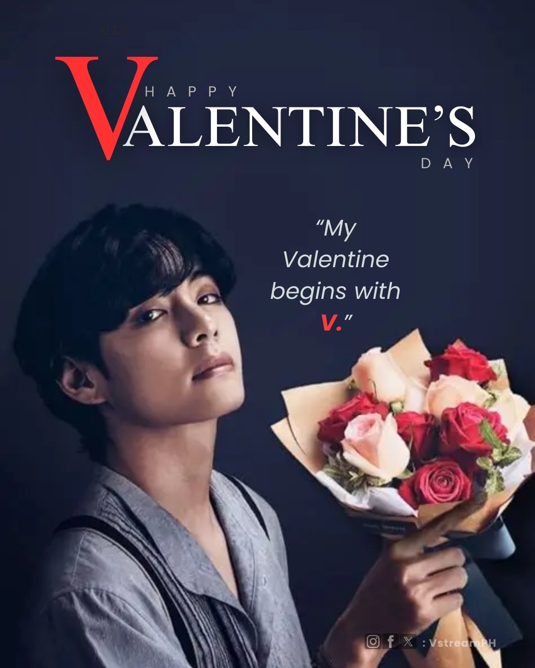 Recent activity shot of V (BTS)