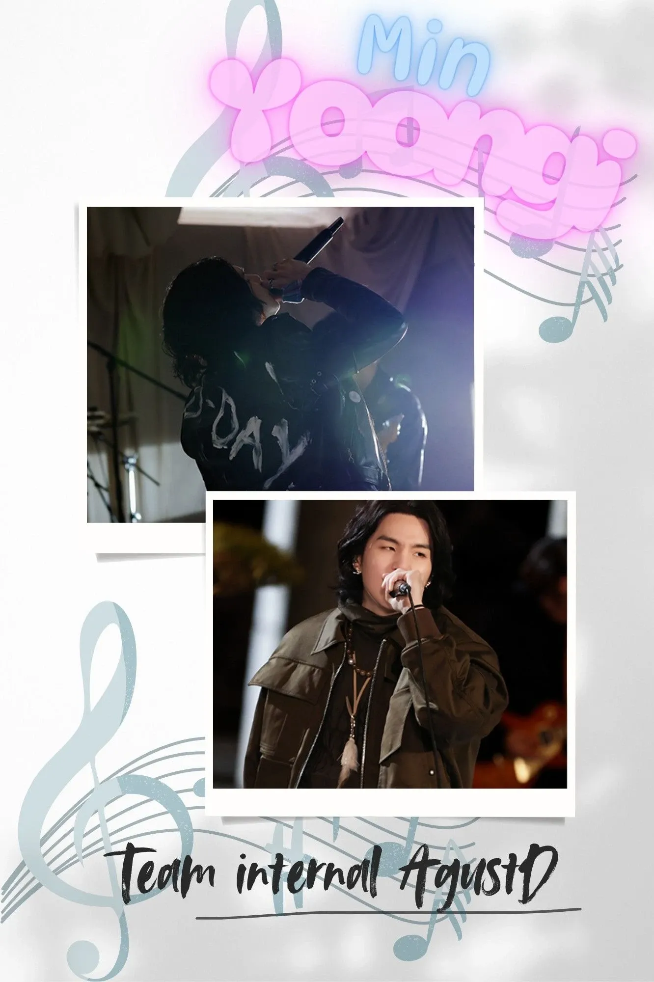 Recent activity shot of SUGA (BTS)