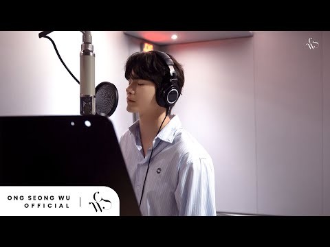 옹성우의 비하인드 컷