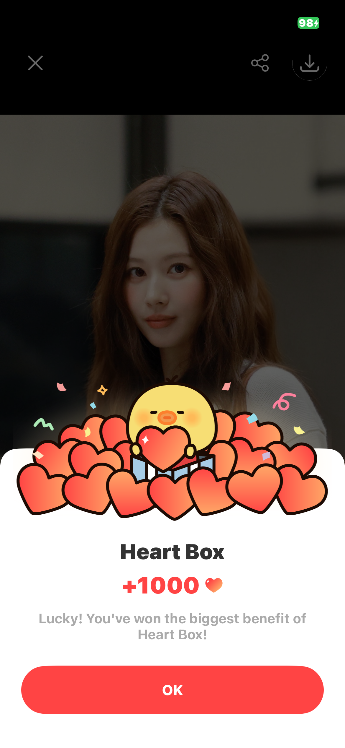 Fandom-recommended wallpaper image of Sana (TWICE)