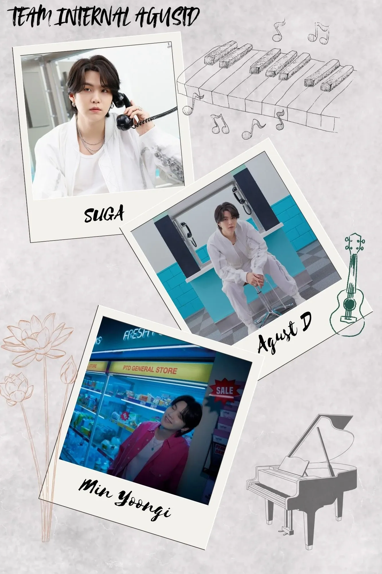 Momen yang diabadikan oleh penggemar SUGA (BTS)