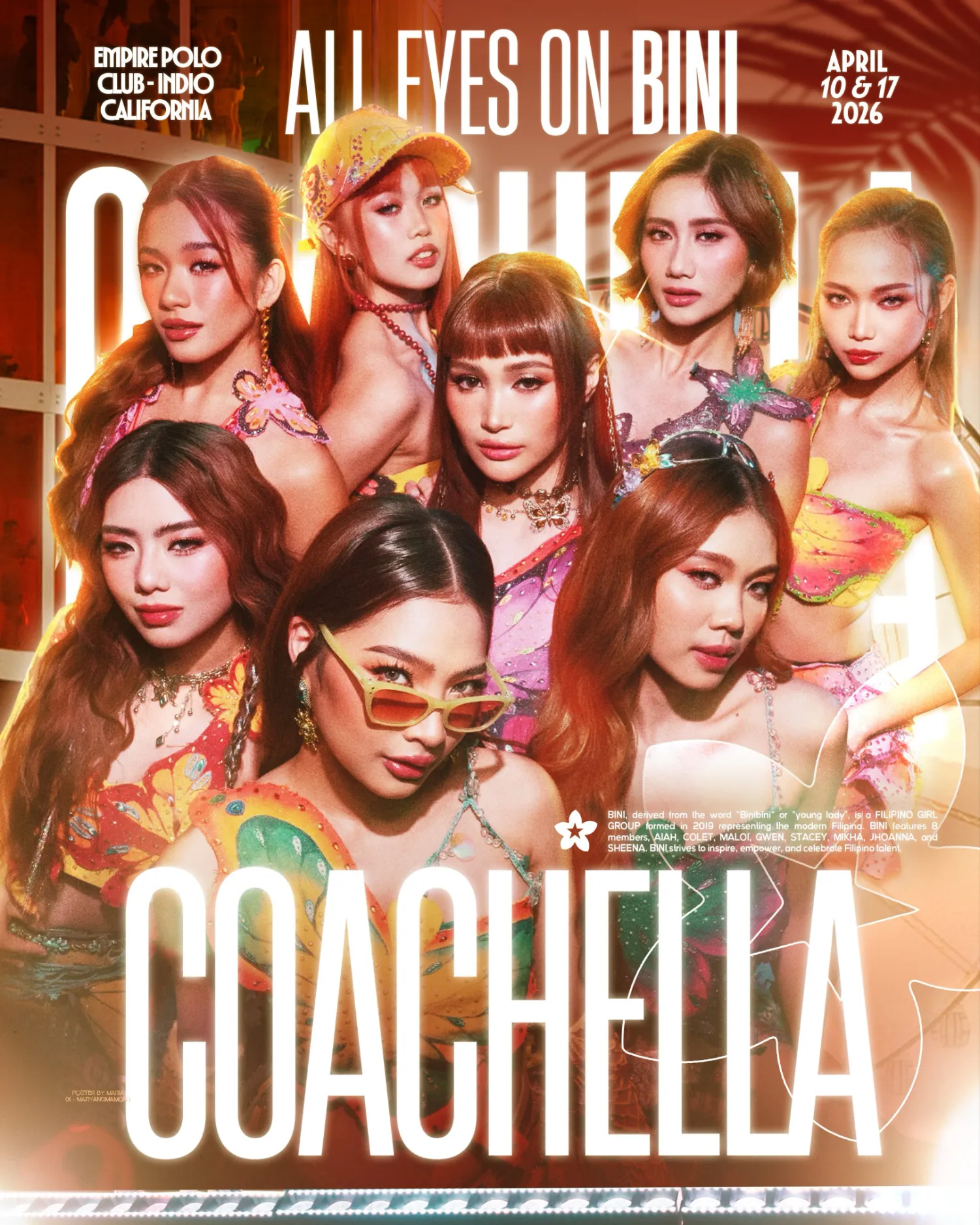 A moment captured by BINI's fan