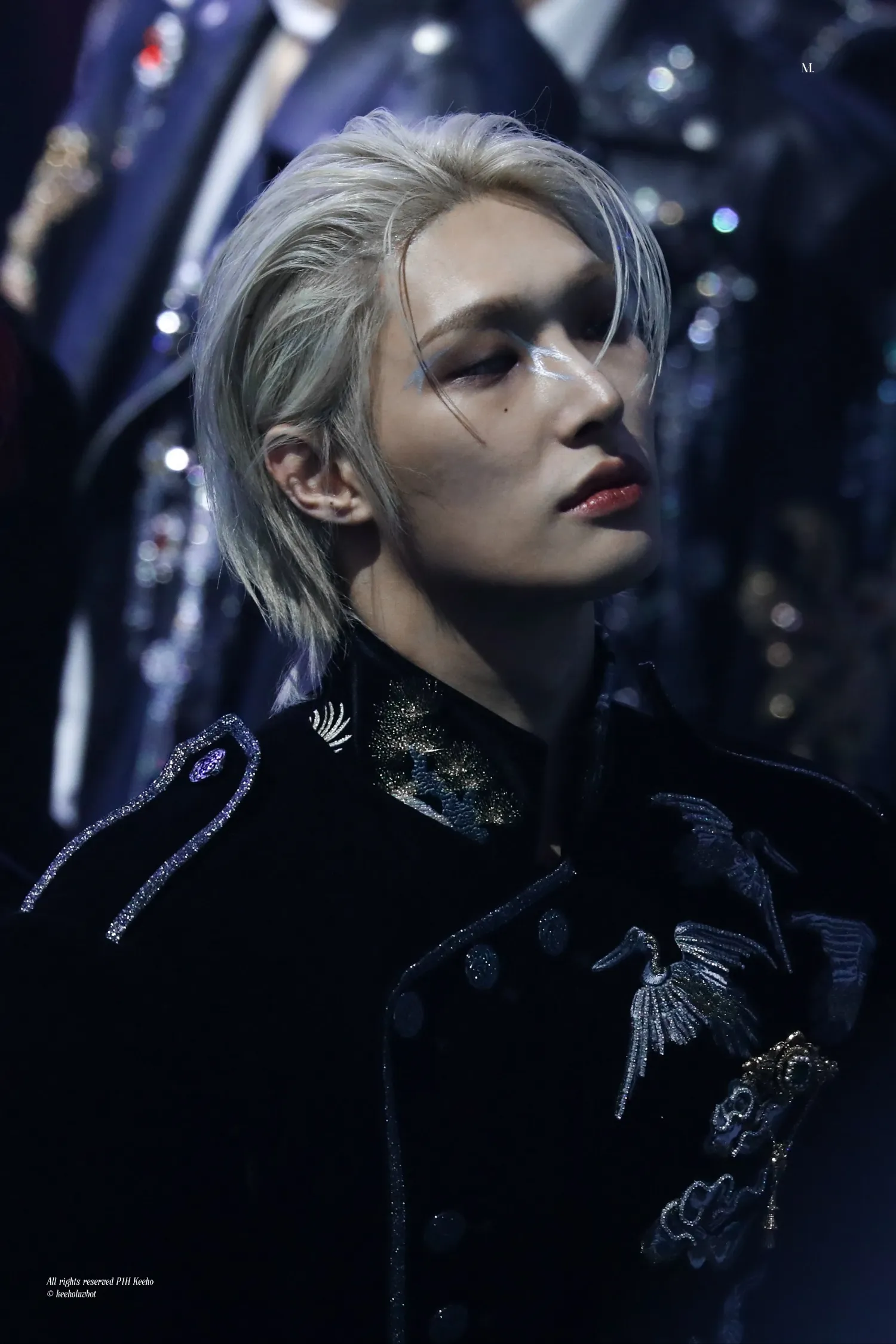 A moment captured by Mingi (ATEEZ)'s fan