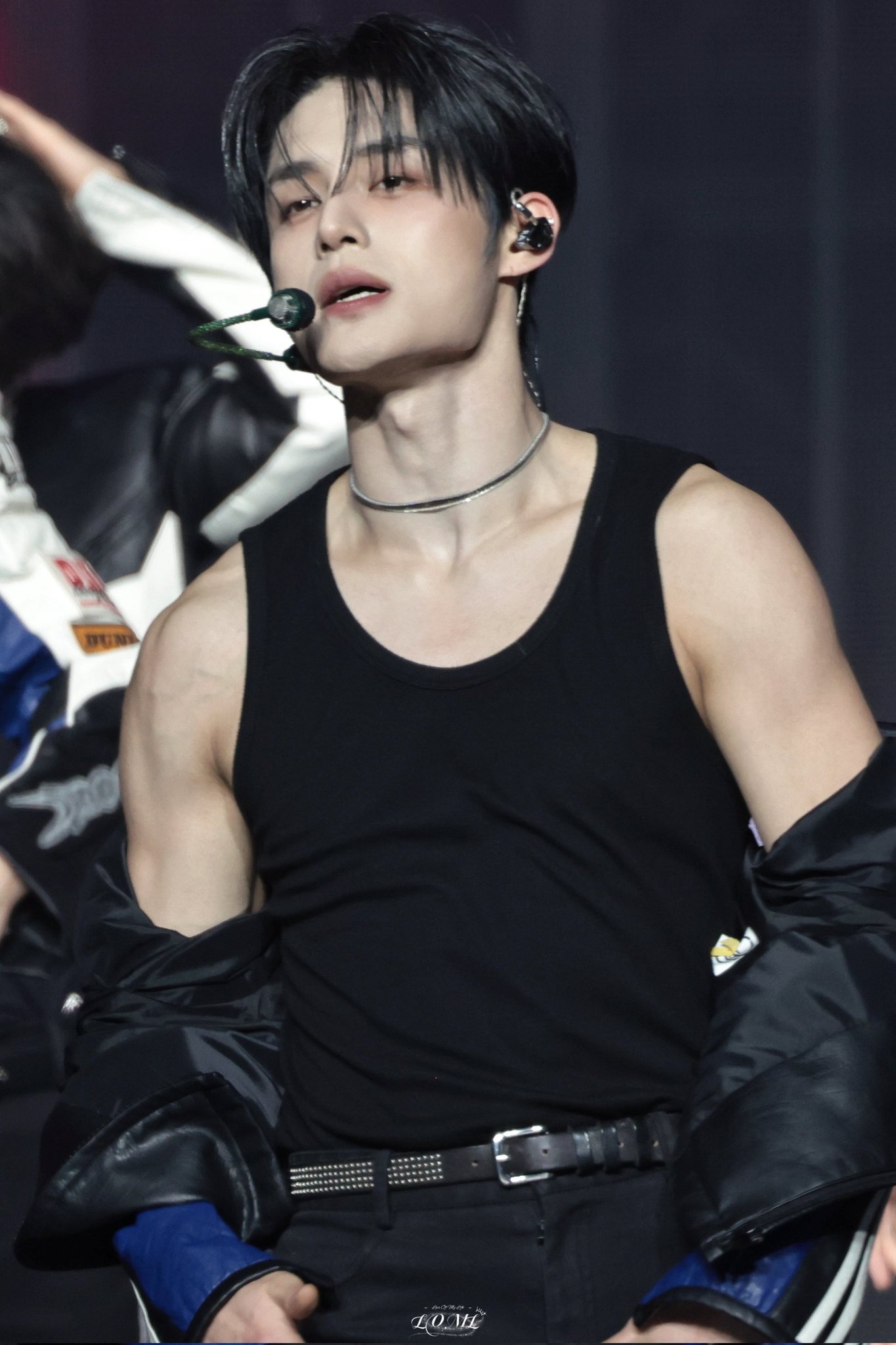 A moment captured by Kim Jiwoong (ZEROBASEONE)'s fan