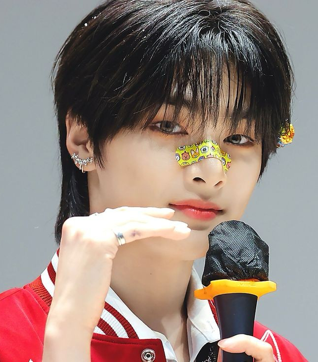 A moment captured by I.N (Stray Kids)'s fan