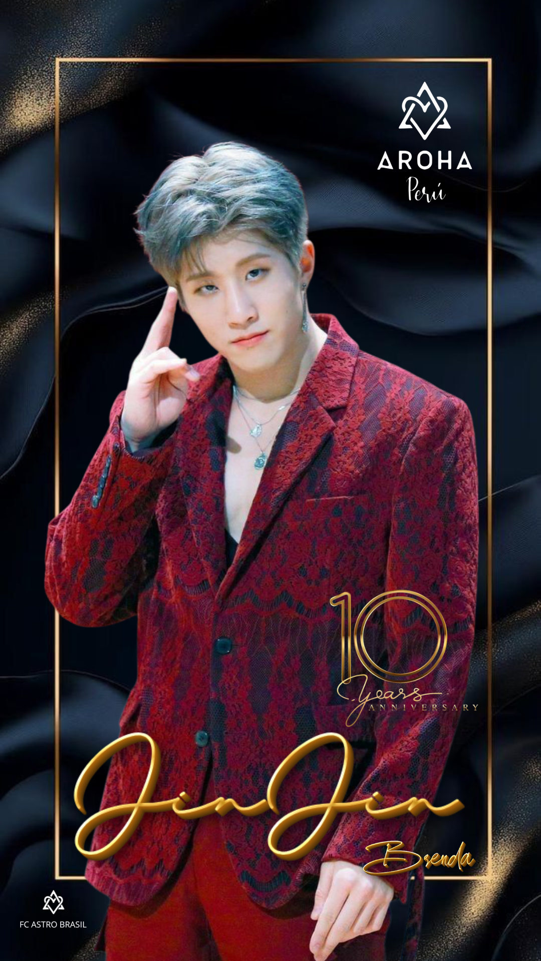 A moment captured by Jinjin (ASTRO)'s fan