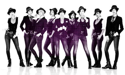 Behind-the-scenes cut of Girls' Generation